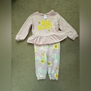 Carter’s Bee Happy Pink Pajamas